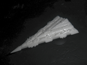 GDH:D304 Delta Series Battlehip in White Natural Versatile Plastic