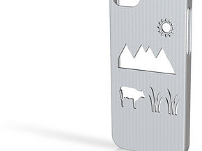 Iphone 5/5s meadow case in Tan Fine Detail Plastic