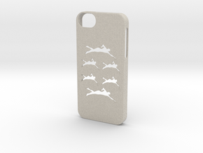 Iphone 5/5s swimming case in Natural Sandstone