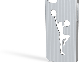 Iphone 5/5s  cheerleader case  in Tan Fine Detail Plastic