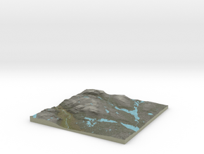 Terrafab generated model Wed Aug 19 2015 23:19:50  in Full Color Sandstone