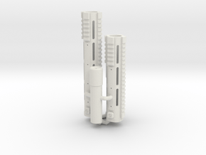 1:6 Smooth ISR ISC SF version V2 in White Natural Versatile Plastic