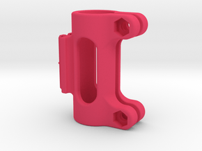 Contour T-Rail 5/8" Pipe/Pole Mount Style 1 in Pink Processed Versatile Plastic