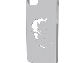 Iphone 5/5s Greece case  in Tan Fine Detail Plastic