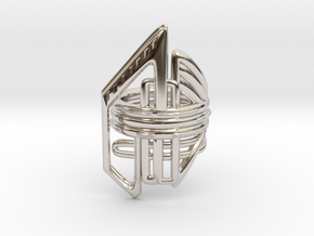 Balem's Ring2 - US-Size 11 1/2 (21.08 mm) in Platinum