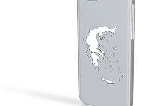 Iphone 6 Greece case in Tan Fine Detail Plastic