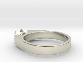 Alessa Design Ring For Diamond Ø17.83mm (Ø6mm New  in 14k White Gold