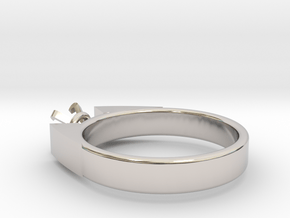 Alessa Design Ring For Diamond Ø17.83mm (Ø6mm New  in Platinum