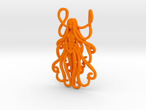 Vigro Zodiac Pendant in Orange Processed Versatile Plastic