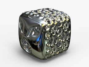 PA Charm V11f SE581h15x13 in Rhodium Plated Brass