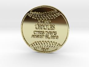 Chris Davis4 in 18k Gold
