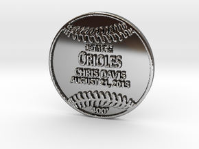 Chris Davis5 in Fine Detail Polished Silver