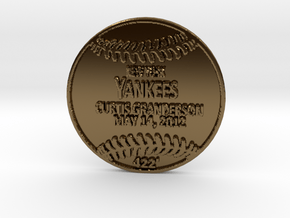 Curtis Granderson in Polished Bronze