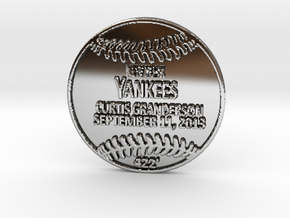 Curtis Granderson2 in Fine Detail Polished Silver