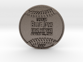 Eric Hinske in Polished Bronzed Silver Steel