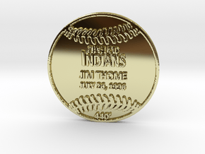 Jim Thome in 18k Gold Plated Brass