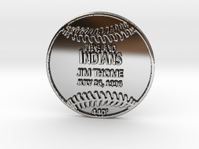 Jim Thome in Fine Detail Polished Silver