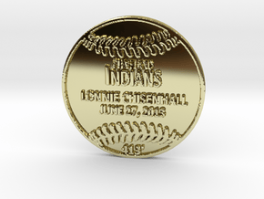 Lonnie Chisenhall in 18k Gold Plated Brass