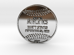 Matt Stairs in Fine Detail Polished Silver