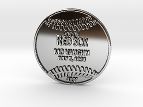 Mo Vaughn in Fine Detail Polished Silver