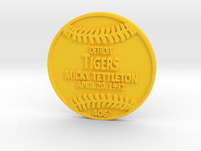 Micky Tettleton in Yellow Processed Versatile Plastic