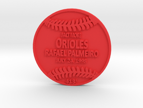 Rafael Palmeiro4 in Red Processed Versatile Plastic