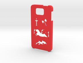 Samsung Galaxy Alpha Minoan case  in Red Processed Versatile Plastic