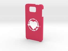 Samsung Galaxy Alpha No smoking case  in Pink Processed Versatile Plastic