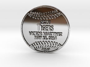 Victor Martinez in Fine Detail Polished Silver