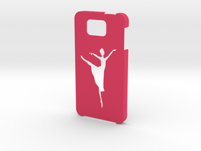 Samsung Galaxy Alpha Ballet dancer case in Pink Processed Versatile Plastic