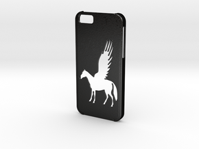 Iphone 6 Pegasus case in Matte Black Steel