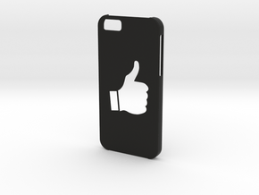 Iphone 6 Thumbs up case in Black Natural Versatile Plastic