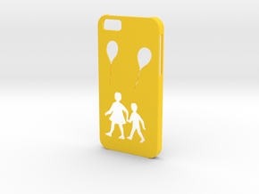 Iphone 6 Balloon case in Yellow Processed Versatile Plastic