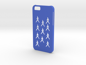 Iphone 6 People case in Blue Processed Versatile Plastic