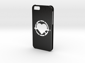 Iphone 6 No smoking case in Matte Black Steel