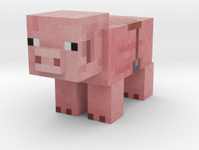Pig (Saddle) in Full Color Sandstone