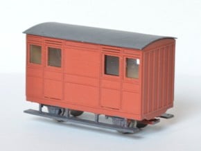  FR Ashbury 4w Carriage THIRD in Tan Fine Detail Plastic