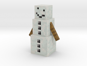 Snowman in Full Color Sandstone