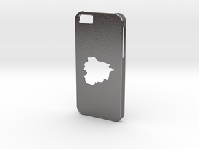 Iphone 6 Case Andorra in Polished Nickel Steel
