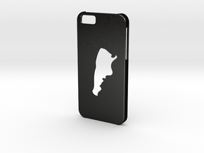 Iphone 6 Argentina case in Matte Black Steel