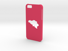 Iphone 6 Belgium Case in Pink Processed Versatile Plastic