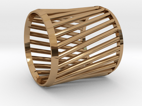 Napkin Ring Twist in Polished Brass