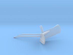Flanger Blade Ctr Cupola CNR HO in Smooth Fine Detail Plastic