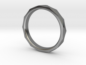 Engineers Ring Size 8.5 in Polished Silver