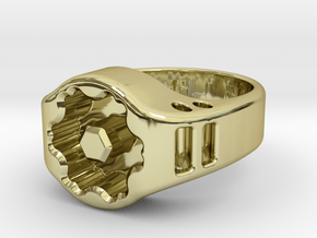 US8 Ring XIX: Tritium in 18k Gold