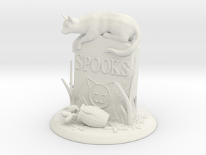 Spooks - Haunting Own Grave in White Natural Versatile Plastic