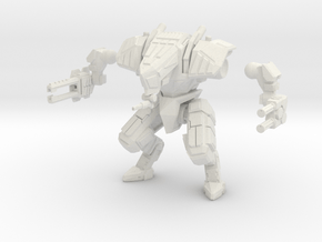 28mm scale mech - Guardian in White Natural Versatile Plastic