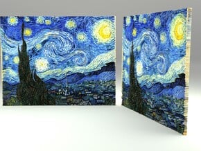 Starry Night (Vincent van Gogh) V 2.0 in Full Color Sandstone
