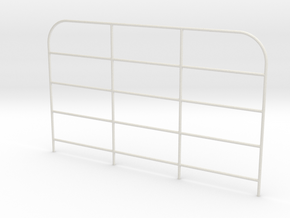 Front-gate-H100mm in White Natural Versatile Plastic