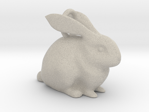 Bunny Pendant  in Natural Sandstone